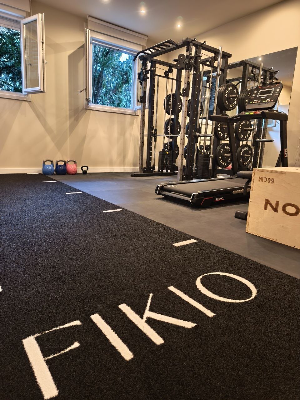 Sala de entrenamiento y readaptación de FIKIO